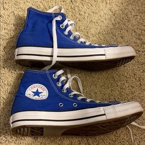 Converse Blue High Tops